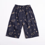 Wide-leg Pant in Midnight Bandana