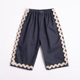 Wide-leg Pant in Mar Azul