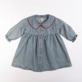 Clementine Dress in Denim Darling