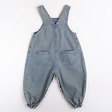 Overall Romper in Denim Darling