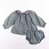 Georgia Set in Denim Darling