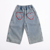 Wide-leg Pant in Denim Darling