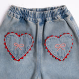Wide-leg Pant in Denim Darling