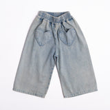 Heart Pocket Pant in Denim