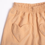 Heart Pocket Pant in Dusty Pink
