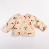 Quilted Jacket in Cherry Bloom