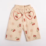 Wide-leg Pant in Cherry Bloom
