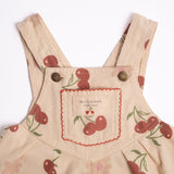 Overall Romper in Cherry Bloom
