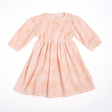 Tie-dye Dress in Baby Pink