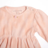 Tie-dye Dress in Baby Pink