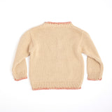 Christmas Tree Sweater in Taupe