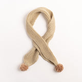 Knitted Scarf in Ecru