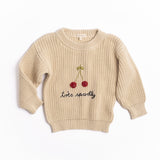 Très Sparkly Sweater in Ecru