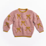 Bow Sweater in Stardust