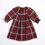 Nora Dress in Heritage Tartan