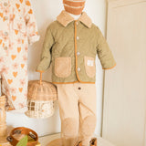 Quilted Jacket - Olive