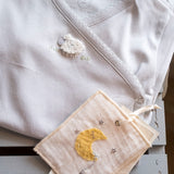 Pima Embroidered Bundle Set in Blue Lamb