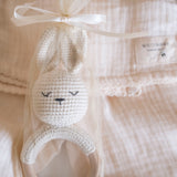 Crochet Rattle in Bunny