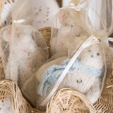 Hand Embroidered Honey Bear in Natural