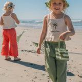 Wide-Leg Pant Set in La Vie en Palm