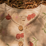 Quilted Jacket in Cherry Bloom