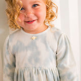 Tie-dye Dress in Baby Blue