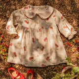 Clementine Dress in Cherry Bloom