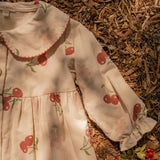 Clementine Dress in Cherry Bloom