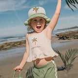 Wide-Leg Pant Set in La Vie en Palm