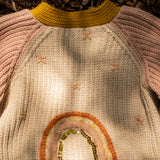 Rainbow Cardigan in Multicolor
