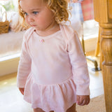 Tie-dye Onesie in Baby Pink