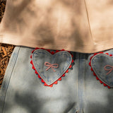 Wide-leg Pant in Denim Darling