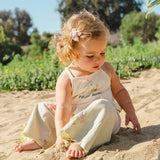 Wide-Leg Pant Set in Petite Bloom