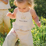 Wide-Leg Pant Set in Petite Bloom