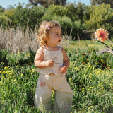 Wide-Leg Pant Set in Petite Bloom