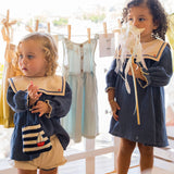 Mariner Belle Set in Navy