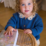 Ines Cardigan in Blue Hour