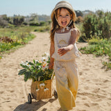 Wide-Leg Pant Set in Ciao Bella