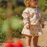 Sweatshirt Set in Cherry Crush