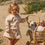 Sweatshirt Set in Cherry Crush