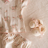Pointelle Bloomer Set in Parfait Pink