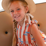 Piper Dress in Fiori di Mare