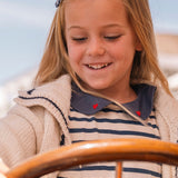 Marina Dress in Navy Stripe