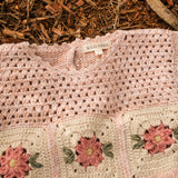 Patchwork Sweater - Vintage Blush