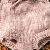 Patchwork Romper - Vintage Blush