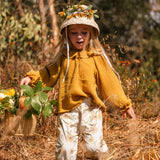 Ruffle Blouse - Sunflower