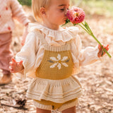 Daisy Romper - Honeycomb