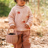 Strawberry Fields Sweater - Pink