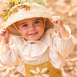 Daisy Romper - Honeycomb