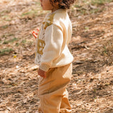 Daisy Patchwork Sweater - Honeycomb